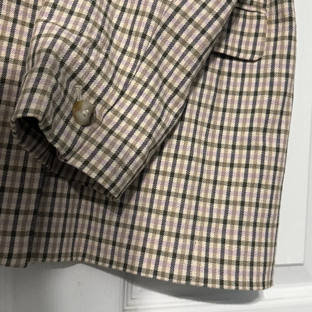 Madewell Dorset Blazer in Albermarle Plaid Size Large - Picture 7 of 11
